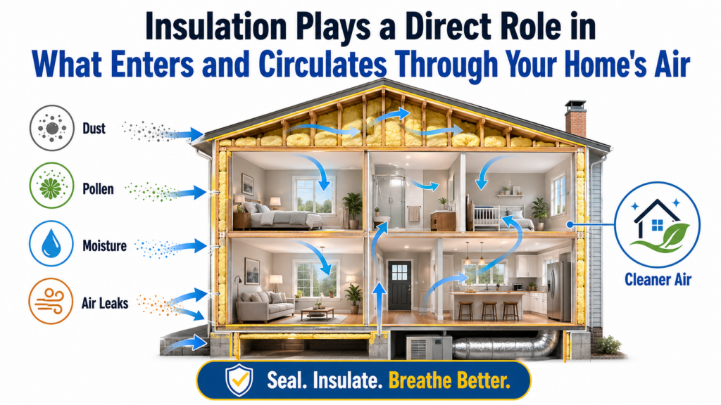 Insulation and air quality in homes